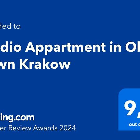 Studio Appartment In Old Town Cracovia Esterno foto